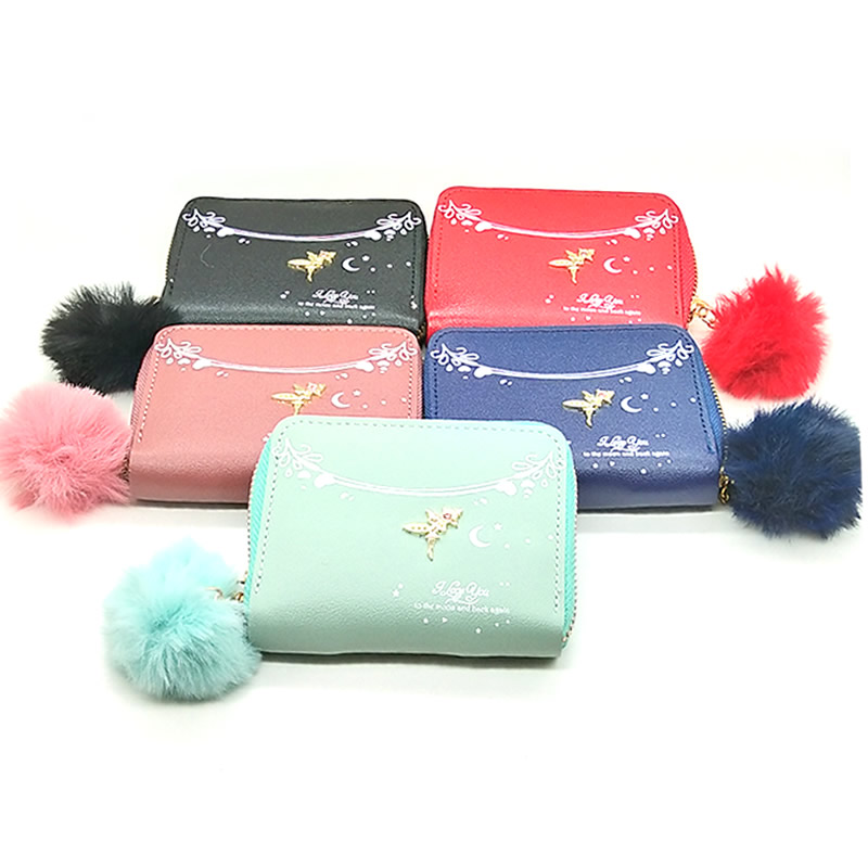 Mini Purse PU Leather Zipper Wallet Bags Wallets Wallets Clutches Free Delivery India